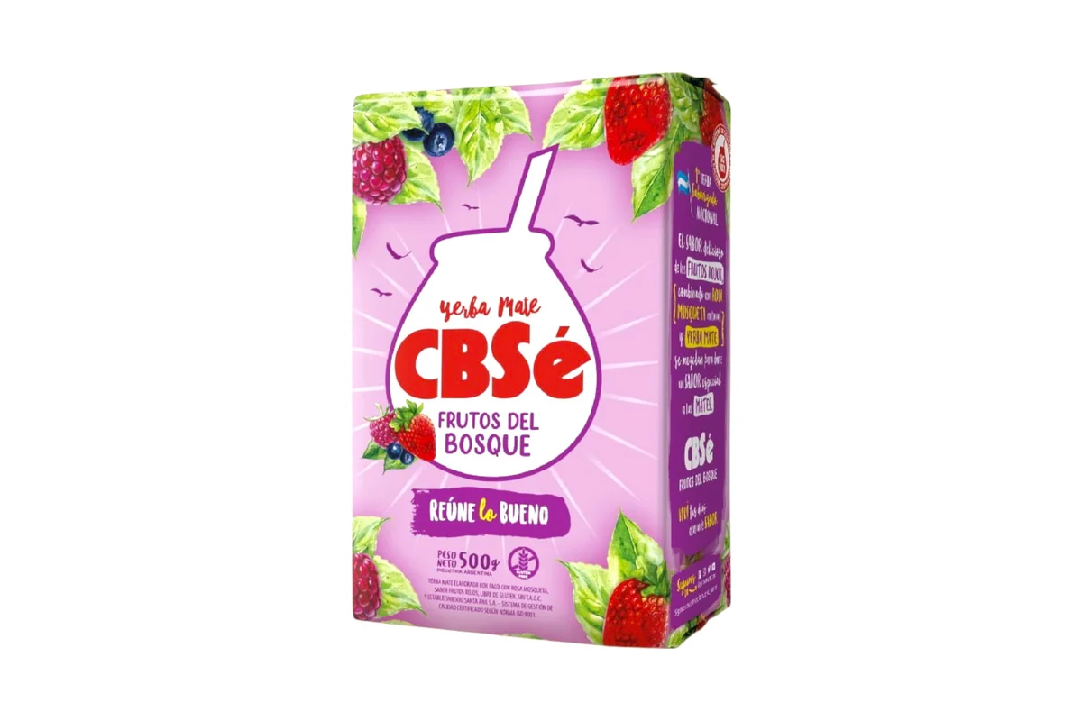 Yerba Mate CBSé Frutas del Bosque