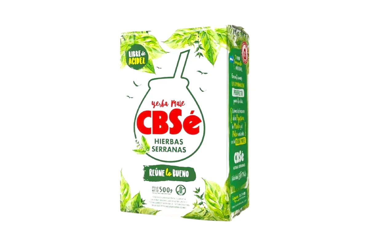 Yerba Mate CBSé Hierbas Serranas