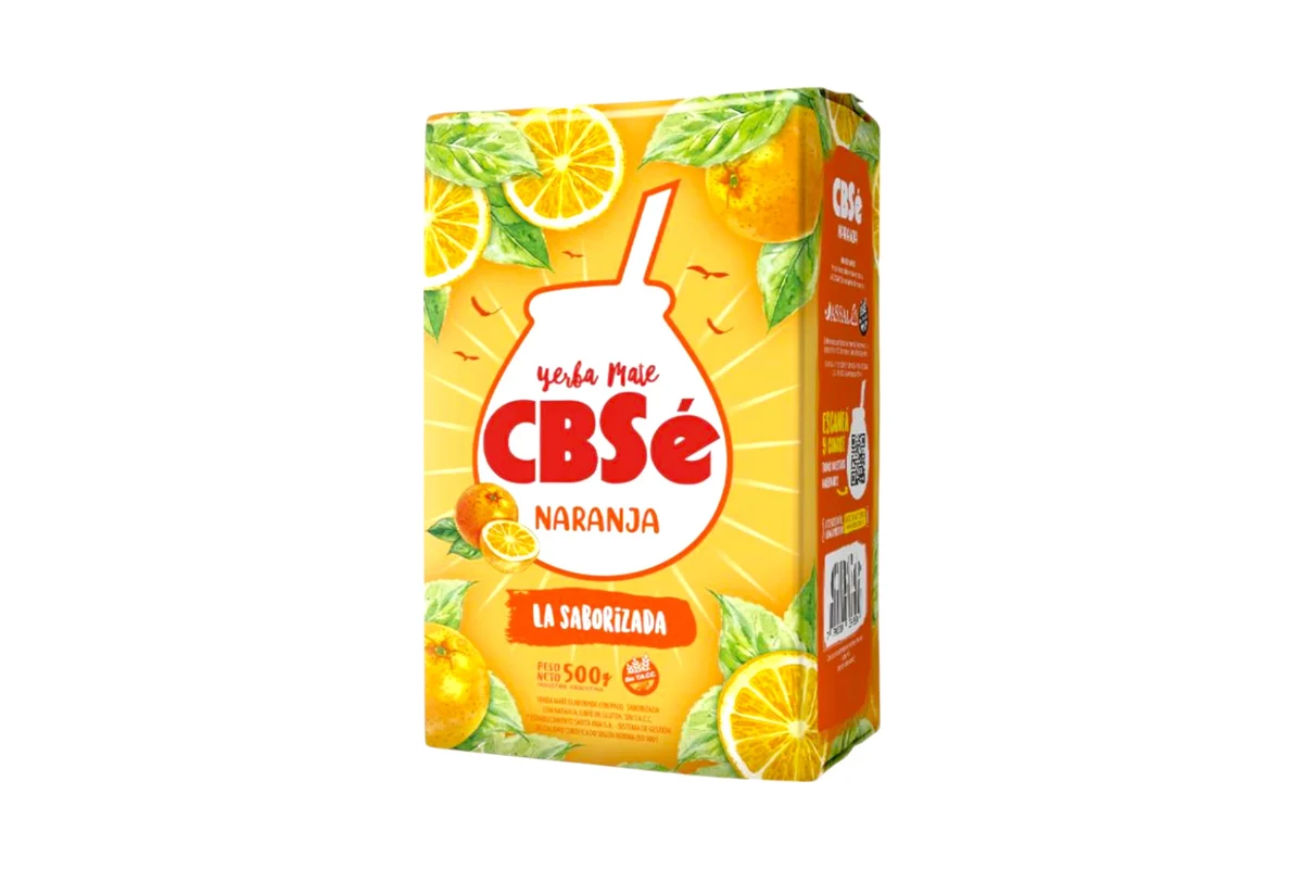 Yerba Mate CBSé Naranja