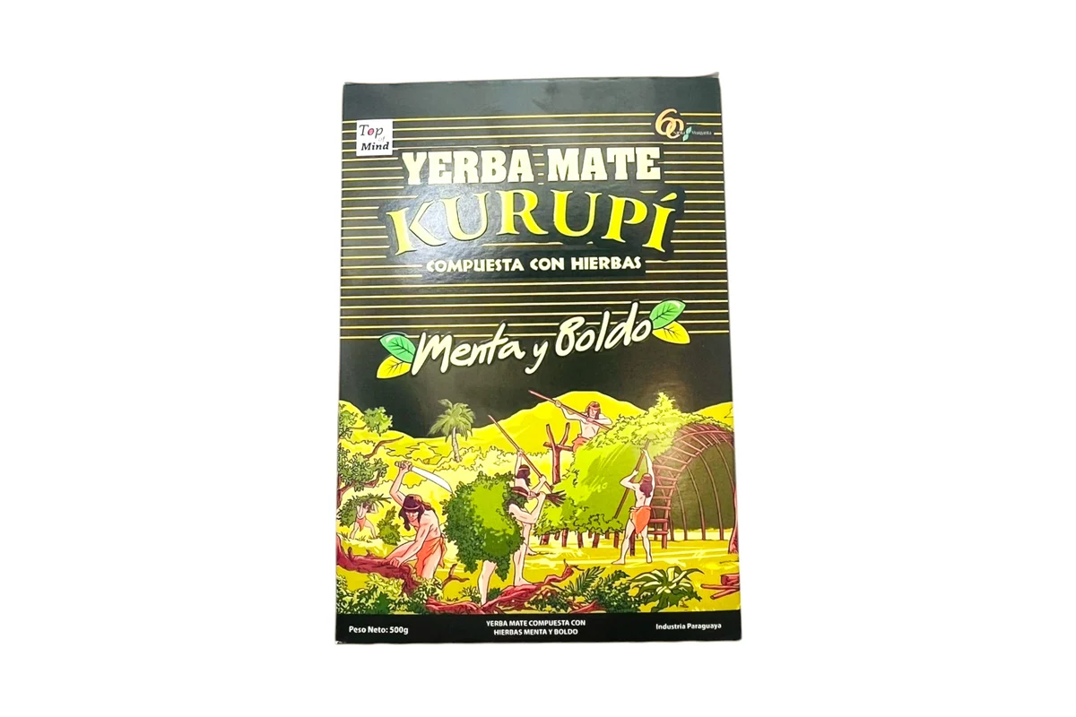Yerba Mate Kurupí Menta 500g
