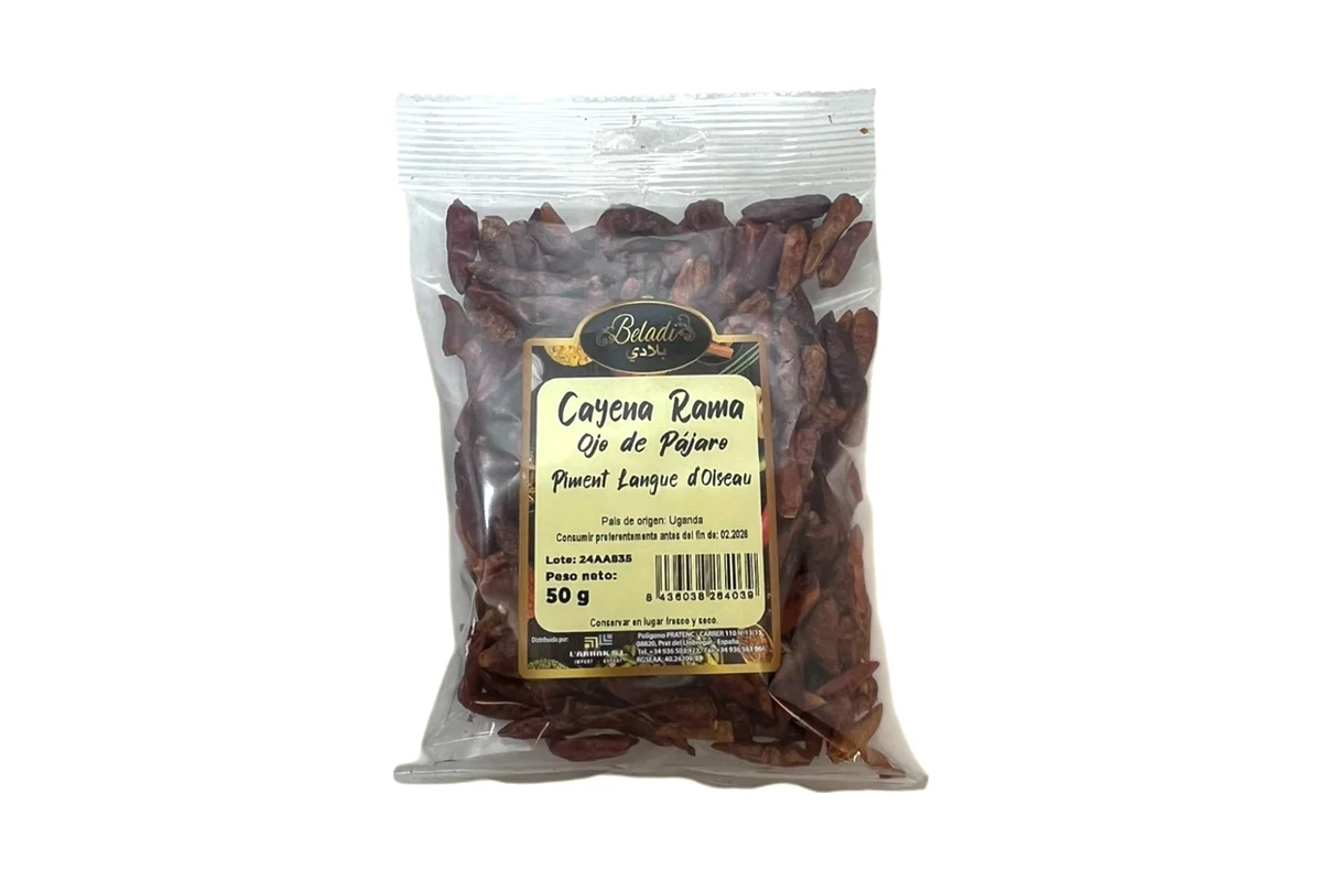 Cayena Rama Ojo de Pajaro 50g